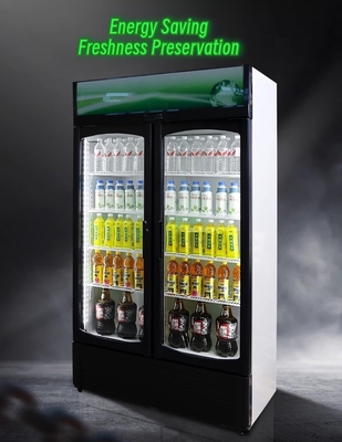 110V/60HZ電圧 R290a冷却剤の商用冷蔵飲料ディスプレイケース