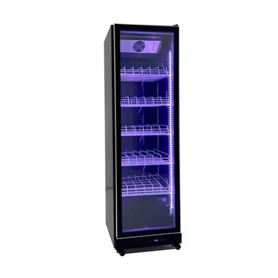 3 ドア 豪華 ガラス ドア ワイン ディスプレイ キャビネット バー用 冷蔵庫 0-8°C